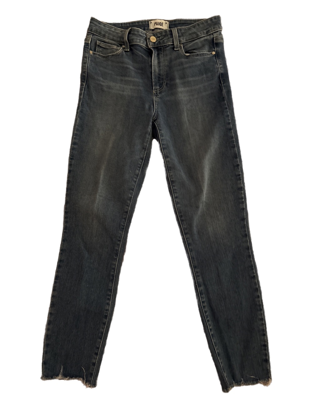 PAIGE Women’s Skinny Jeans in Washed Black